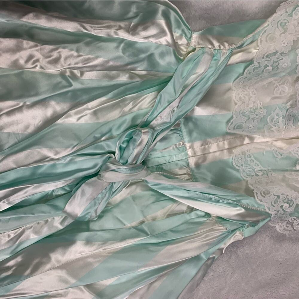 Gunne Sax juniors 11 women's small xs southern belle stripe dress frilly girly - Picture 7 of 14